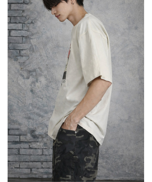 neos（ネオス）の「【neos】PENNY WISE ペニーワイズ it ヴィンテージライク ルーズシルエット ハーフスリーブ プリント Tシャツ メンズ レディース ユニセックス（Tシャツ/カットソー・メンズ・ホワイト系1/ホワイト系2/ブラック系2/ブラック系1・MEDIUM/LARGE/X-LARGE）」の15枚目の写真