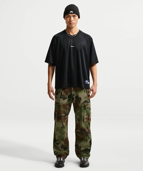 ナイキ SB ジャカード スケートボードジャージー トップス / Nike SB