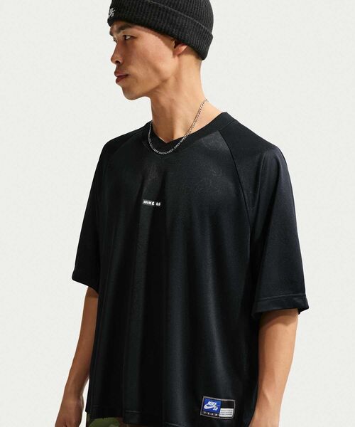 ナイキ SB ジャカード スケートボードジャージー トップス / Nike SB
