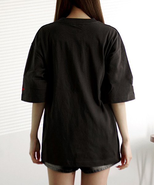 BALL(ボール)の「『BALL/ボール』BIGサイズポケ付き半袖Tシャツ(Tシャツ/カットソー・メンズ・ブラック/グリーン/ブルー/オートミール/モカ/チャコール/ホワイト・L/LL/M)」の13枚目の写真