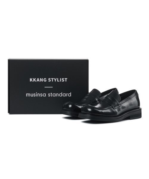 MUSINSA STANDARD（ムシンサスタンダード）の「ワイドスクエアペニーローファー[ブラック]（ローファー・レディース・その他・25.5cm/28.5cm/28cm/27cm/26.5cm/26cm/25cm/24cm/23cm/23.5cm）」の11枚目の写真