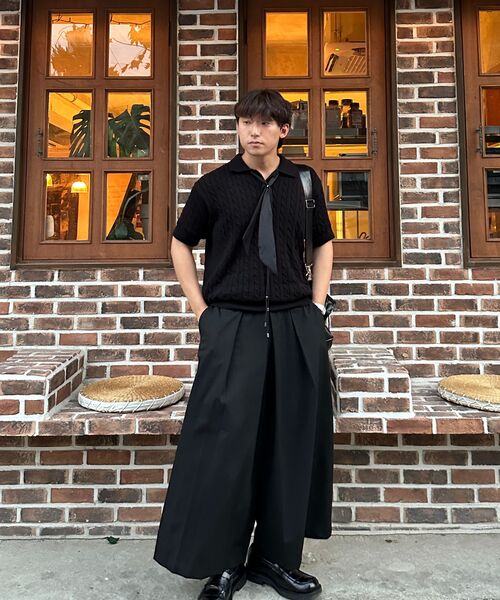 MUSINSA STANDARD（ムシンサスタンダード）の「ワイドスクエアペニーローファー[ブラック]（ローファー・レディース・その他・25.5cm/28.5cm/28cm/27cm/26.5cm/26cm/25cm/24cm/23cm/23.5cm）」の18枚目の写真