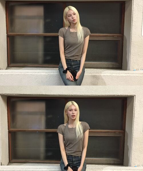 MUSINSA STANDARD WOMAN（ムシンサスタンダードウーマン）の「ウィメンズウールテンセルホルターレイヤードTシャツ[トープ]（Tシャツ/カットソー・レディース・その他・SMALL/MEDIUM/LARGE/X-SMALL）」の2枚目の写真