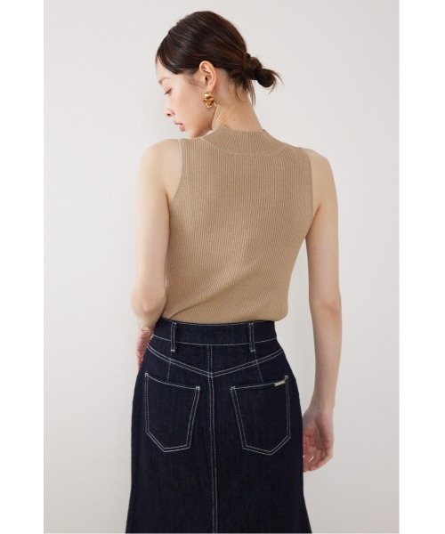 rienda(リエンダ)の「ウォッシャブルリボントップス 春服 夏服(ニット/セーター・レディース・ブラック/ベージュ/ホワイト・FREE)」の21枚目の写真