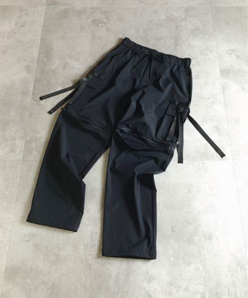 MMMM（エムエムエムエム）の「MMMM/ アイスファブリック/コンバーチブルカーゴパンツ（その他パンツ・メンズ・ブラック/カーキ・LARGE/X-LARGE/MEDIUM）」の3枚目の写真