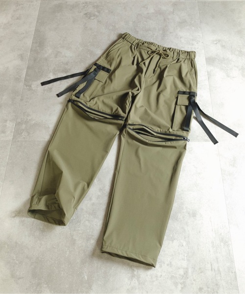 MMMM（エムエムエムエム）の「MMMM/ アイスファブリック/コンバーチブルカーゴパンツ（その他パンツ・メンズ・ブラック/カーキ・LARGE/X-LARGE/MEDIUM）」の14枚目の写真