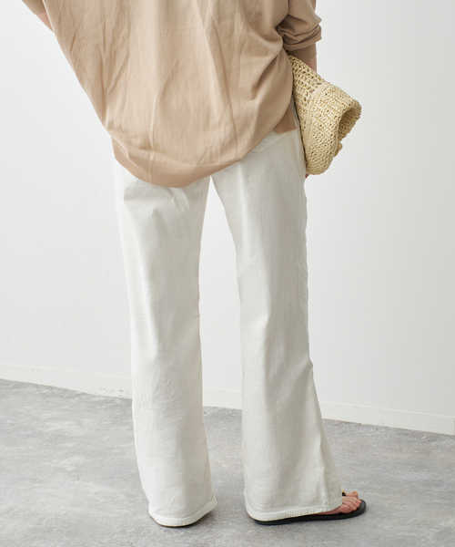 Spick & Span(スピックアンドスパン)の「RED CARD TOKYO / レッドカード トーキョー Twilight(デニムパンツ・レディース・ホワイト系その他/キャメル・25/24/23/26)」の6枚目の写真