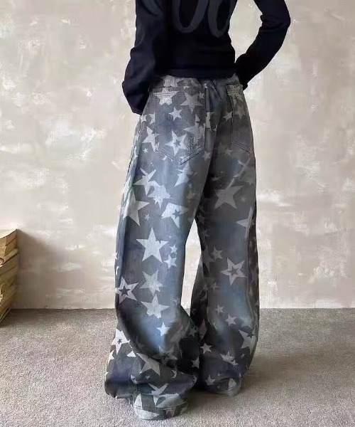 almo(アルモ)の「【LAMPOON】スターカモフラージュカーブパンツ(その他パンツ・レディース・カーキ・LARGE/MEDIUM/SMALL)」の2枚目の写真