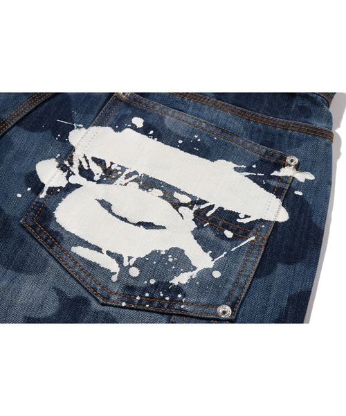 A BATHING APE（アベイシングエイプ）の「1ST CAMO DOUBLE KNEE 13 OZ RELAXED FIT DENIM SHORTS（デニムパンツ・メンズ・インディゴブルー・X-LARGE/LARGE/MEDIUM/SMALL/XX-LARGE）」の3枚目の写真