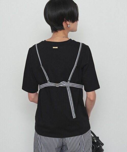 LOUNGEDRESS(ラウンジドレス)の「《セットアップ可》ストライプビジュービスチェ(シャツ/ブラウス・レディース・ブルー/ブラック・FREE)」の11枚目の写真
