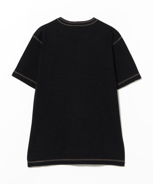 BEAMS BOY(ビームスボーイ)の「BUZZ RICKSON'S / BUZZ RICKSON'S SLUB YARN HENLEY NECK T-SHIRT(Tシャツ/カットソー・レディース・ブラック・MEDIUM)」の5枚目の写真