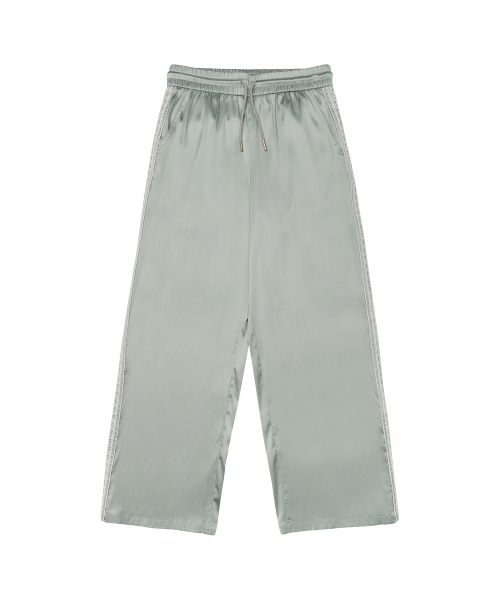 AMESWORLDWIDE（アメスワールドワイド）の「LACE GLOSSY PANTS MINT（スウェットパンツ・レディース・その他・SMALL/MEDIUM）」の9枚目の写真