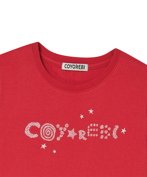 AWESOME STUDIO(オーサムスタジオ)の「リトルスターTシャツレッド(Tシャツ/カットソー・レディース・レッド・FREE)」の7枚目の写真