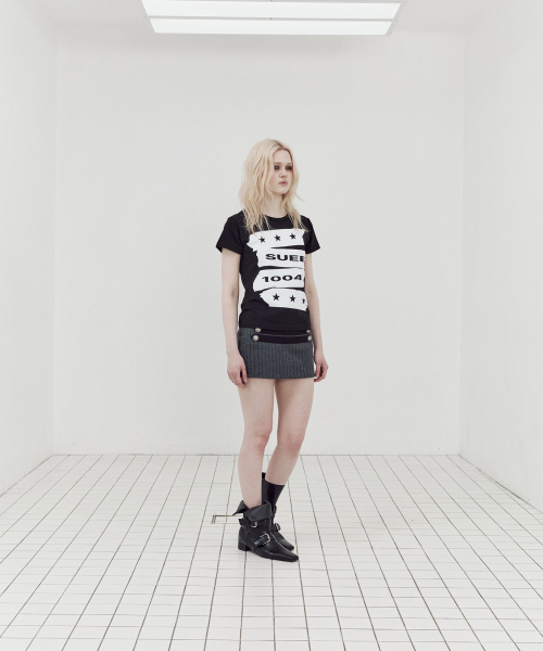 SETUP-EXE(セットアップイーエックスイー)の「1004 TAPE TOP / BLACK(Tシャツ/カットソー・レディース・その他・OS)」の4枚目の写真