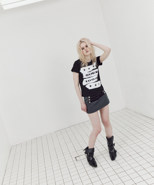SETUP-EXE(セットアップイーエックスイー)の「1004 TAPE TOP / BLACK(Tシャツ/カットソー・レディース・その他・OS)」の2枚目の写真