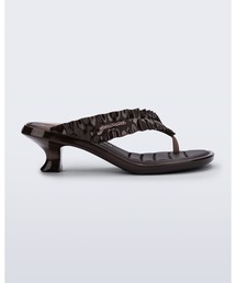 MELISSA THONG KITTEN HEEL + GANNI AD