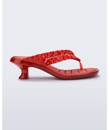 MELISSA THONG KITTEN HEEL + GANNI AD