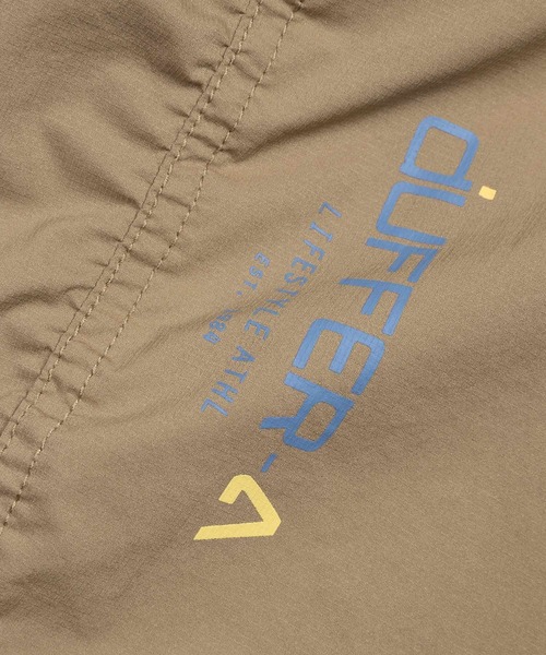 The DUFFER of ST.GEORGE(ザダファーオブセントジョージ)の「〔BLACK LABEL〕"A-PACK" STRETCH RIPSTOP GYM PANTS:リップストップ ジムパンツ / バルーンシルエット / ジョガーパンツ / ワークアウト / ストリートスポーツ(その他パンツ・メンズ・ネイビー/ブラック/ベージュ・MEDIUM/X-LARGE/LARGE)」の8枚目の写真