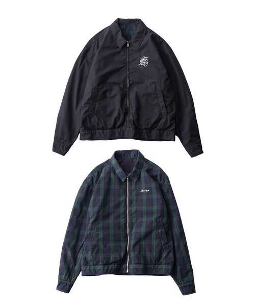 Subciety(サブサエティ)の「Reversible swing top(ブルゾン・メンズ・ネイビー/ブラック・SMALL/MEDIUM/LARGE/X-LARGE)」の5枚目の写真