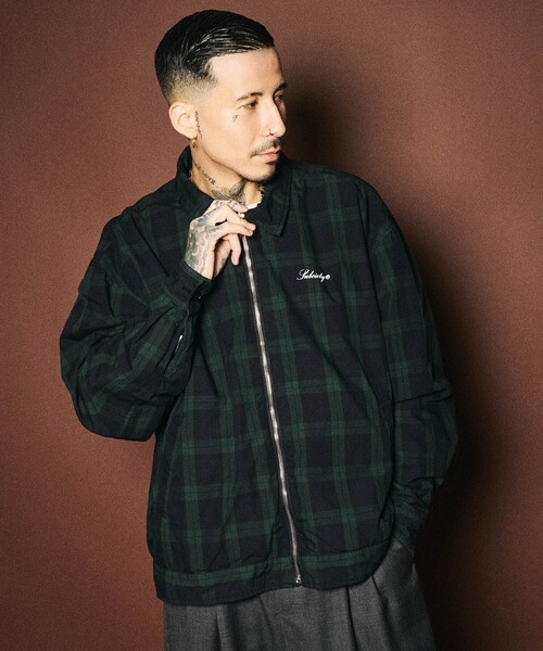 Subciety(サブサエティ)の「Reversible swing top(ブルゾン・メンズ・ネイビー/ブラック・SMALL/MEDIUM/LARGE/X-LARGE)」の7枚目の写真
