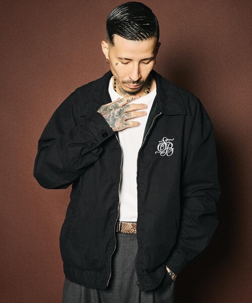 Subciety(サブサエティ)の「Reversible swing top(ブルゾン・メンズ・ネイビー/ブラック・SMALL/MEDIUM/LARGE/X-LARGE)」の9枚目の写真