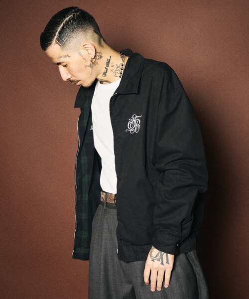 Subciety(サブサエティ)の「Reversible swing top(ブルゾン・メンズ・ネイビー/ブラック・SMALL/MEDIUM/LARGE/X-LARGE)」の10枚目の写真