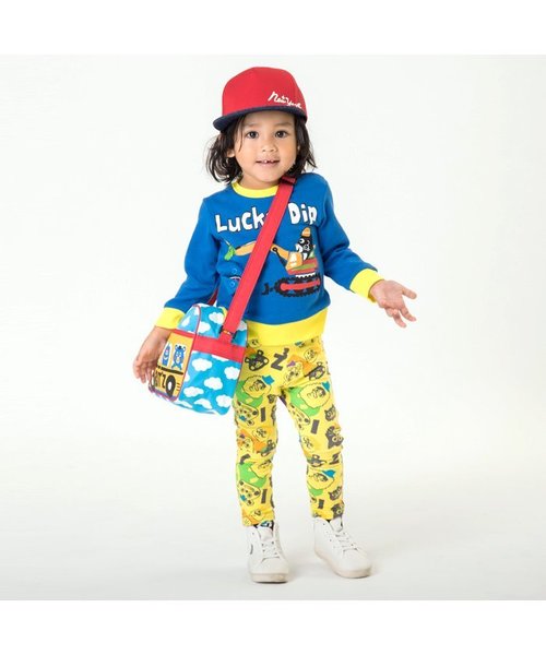 Ampersand（アンパサンド）の「刺繍入りメッシュキャップ（キャップ・キッズ・ストライプ/キナリ/ネイビー/ブラック/レッド・54/58/50）」の7枚目の写真