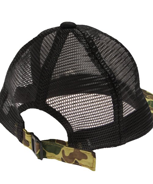 Ampersand（アンパサンド）の「刺繍入りメッシュキャップ（キャップ・キッズ・ストライプ/キナリ/ネイビー/ブラック/レッド・54/58/50）」の11枚目の写真