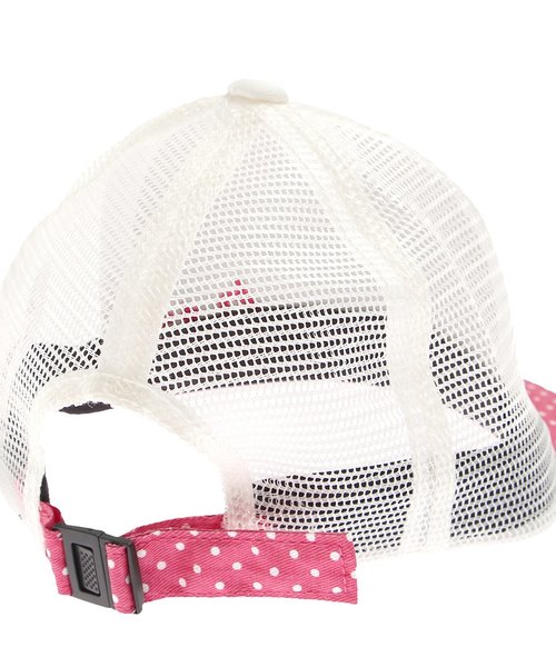 Ampersand（アンパサンド）の「刺繍入りメッシュキャップ（キャップ・キッズ・ストライプ/キナリ/ネイビー/ブラック/レッド・54/58/50）」の17枚目の写真