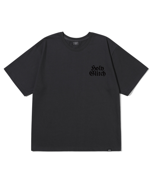 PEID(ペイド)の「PD グリッチ 半袖Tシャツ チャコール(Tシャツ/カットソー・レディース・チャコール・1/2/3/4/5/6)」の2枚目の写真