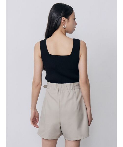 MURUA(ムルーア)の「【セットアップ対応】サイドベルトショートパンツ 夏服(その他パンツ・レディース・グレー/アイボリー/モカ・2/1)」の20枚目の写真