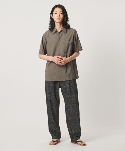 UNITED ARROWS(ユナイテッドアローズ)の「ペイズリー プリント イージーパンツ(その他パンツ・メンズ・ダークグレー・S/L/M)」の4枚目の写真