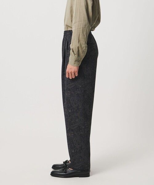 UNITED ARROWS(ユナイテッドアローズ)の「ペイズリー プリント イージーパンツ(その他パンツ・メンズ・ダークグレー・S/L/M)」の6枚目の写真