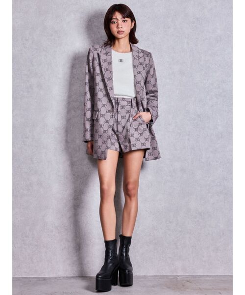 GYDA(ジェイダ)の「バルキーショートブーツ(ブーツ・レディース・アイボリー/ブラック・SMALL/MEDIUM/LARGE)」の10枚目の写真