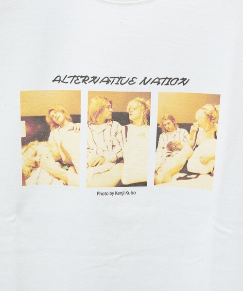 ABAHOUSE(アバハウス)の「【BROCKUM / ブロッカム】KENJI KUBO / KURT COBAIN/カートコバーン / コートニーラブ/フォトTシャツ/ユニセックス/199X ARCHIVE(Tシャツ/カットソー・メンズ・ホワイト系その他/ホワイト系その他2/ホワイト系その他3/ブラック系その他2/ブラック系その他3/ブラック系その他・S/M/L/XL)」の21枚目の写真