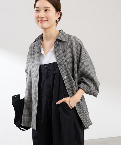 Shirley check regular shirt — рубашка в клетку