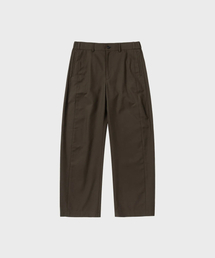 NONBLANK（ノンブランク）の「カーブドルーズフィットバンディングスラックス_BROWN（スラックス）」