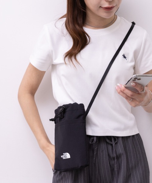 THE NORTH FACE(ザノースフェイス)の「国内未発売 THE NORTH FACE(ザ・ノースフェイス)/ミニショルダー クロスバッグ スマホショルダー ポーチ ロゴプリント/LINDEN STRING BAG MINI(ショルダーバッグ・レディース・ブラック/ピンク/クリーム・FREE)」の20枚目の写真