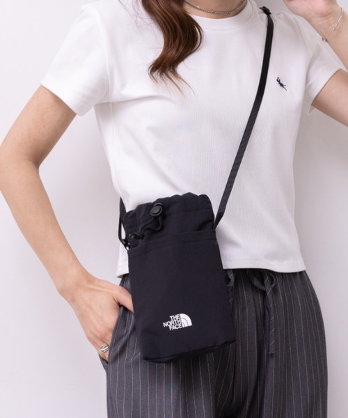 THE NORTH FACE(ザノースフェイス)の「国内未発売 THE NORTH FACE(ザ・ノースフェイス)/ミニショルダー クロスバッグ スマホショルダー ポーチ ロゴプリント/LINDEN STRING BAG MINI(ショルダーバッグ・レディース・ブラック/ピンク/クリーム・FREE)」の19枚目の写真