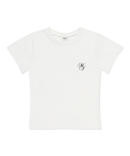 THEMORFHOUSE(ザモーフハウス)の「MORF スモールロゴプリントスリムフィット半袖Tシャツブラック(Tシャツ/カットソー・レディース・その他・MEDIUM/LARGE)」の3枚目の写真