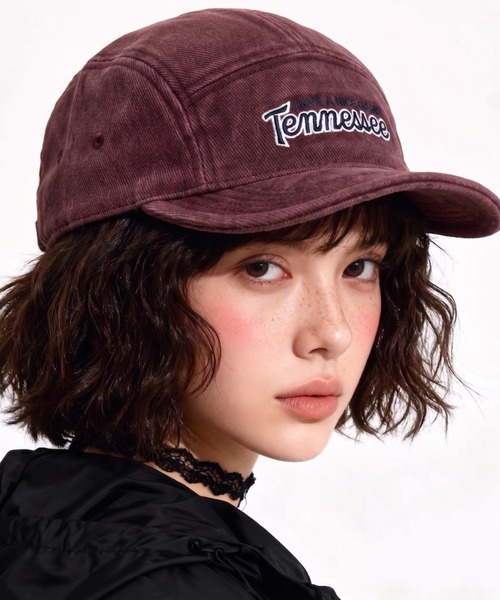セール】【4 色展開】コーデュロイ 5 パネルキャップ Tennessee 英字