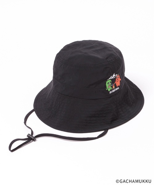LEPSIM(レプシィム)の「【ガチャピン・ムック】ハット 1017915(ハット・レディース・ブラック・ONE SIZE)」の3枚目の写真