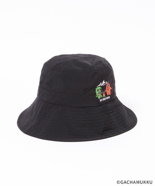 LEPSIM(レプシィム)の「【ガチャピン・ムック】ハット 1017915(ハット・レディース・ブラック・ONE SIZE)」の4枚目の写真