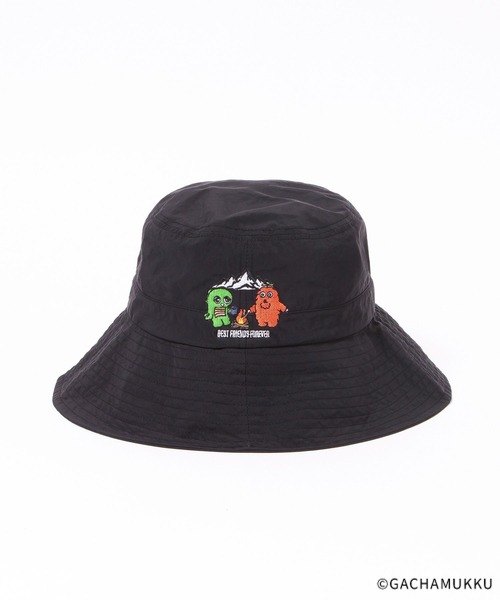 LEPSIM(レプシィム)の「【ガチャピン・ムック】ハット 1017915(ハット・レディース・ブラック・ONE SIZE)」の5枚目の写真