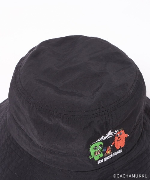 LEPSIM(レプシィム)の「【ガチャピン・ムック】ハット 1017915(ハット・レディース・ブラック・ONE SIZE)」の9枚目の写真