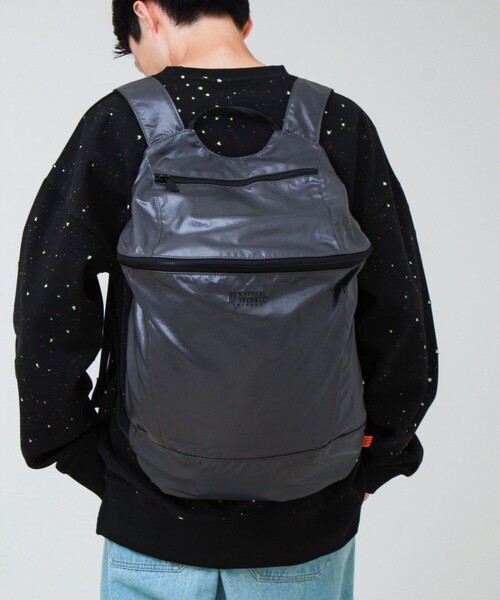 UNIVERSAL OVERALL(ユニバーサルオーバーオール)の「【UNIVERSAL OVERALL/ユニバーサルオーバーオール】Surplus rucksack(バックパック/リュック・メンズ・チャコールグレー/ダークカーキ・FREE)」の19枚目の写真
