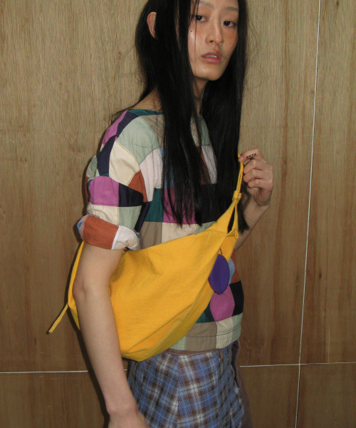 POTE(ポテ)の「0014 3-Way Flow Bag_Tangerine(バックパック/リュック・レディース・その他・FREE)」の2枚目の写真