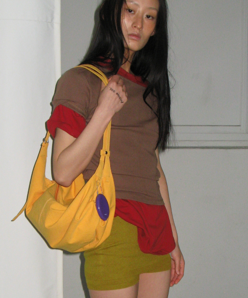 POTE(ポテ)の「0014 3-Way Flow Bag_Tangerine(バックパック/リュック・レディース・その他・FREE)」の4枚目の写真
