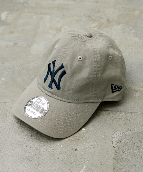 FREAK'S STORE(フリークスストア)の「New Era/ニューエラ 9TWENTY NY/ナイントゥエンティ ニューヨーク・ヤンキース(キャップ・レディース・キャメル/ベージュ/レッド・ONE SIZE)」の11枚目の写真