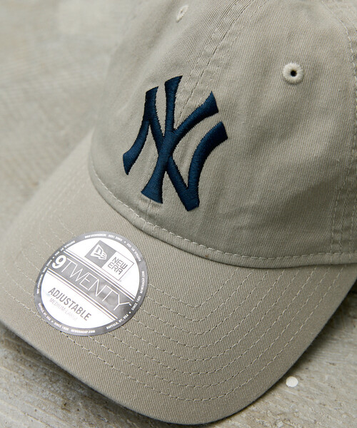 FREAK'S STORE(フリークスストア)の「New Era/ニューエラ 9TWENTY NY/ナイントゥエンティ ニューヨーク・ヤンキース(キャップ・レディース・キャメル/ベージュ/レッド・ONE SIZE)」の12枚目の写真